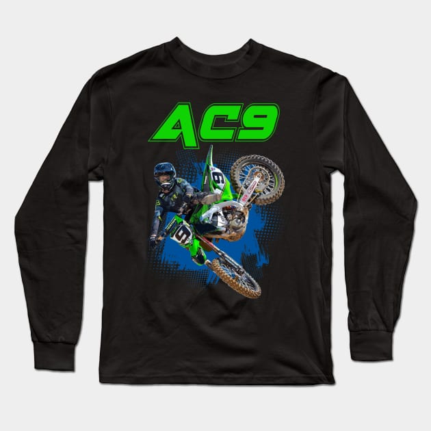 Adam Cianciarulo Motocross Long Sleeve T-Shirt by lavonneroberson